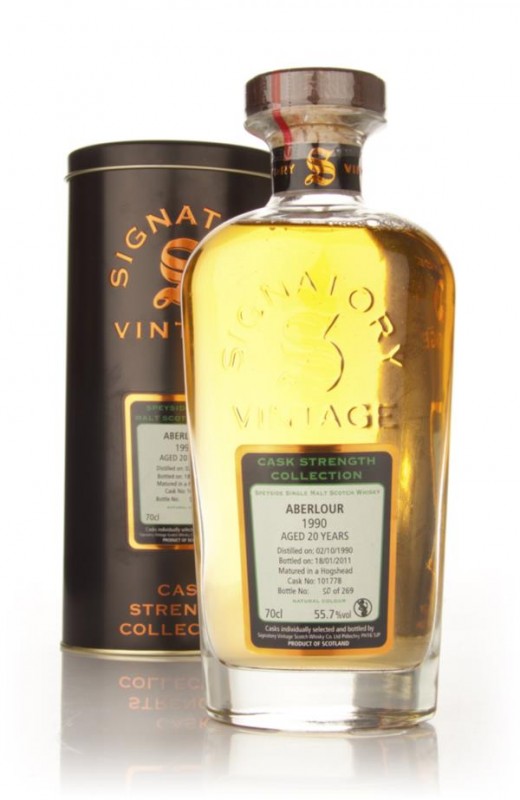 Aberlour 20 Year Old 1990 Signatory Cask #101778