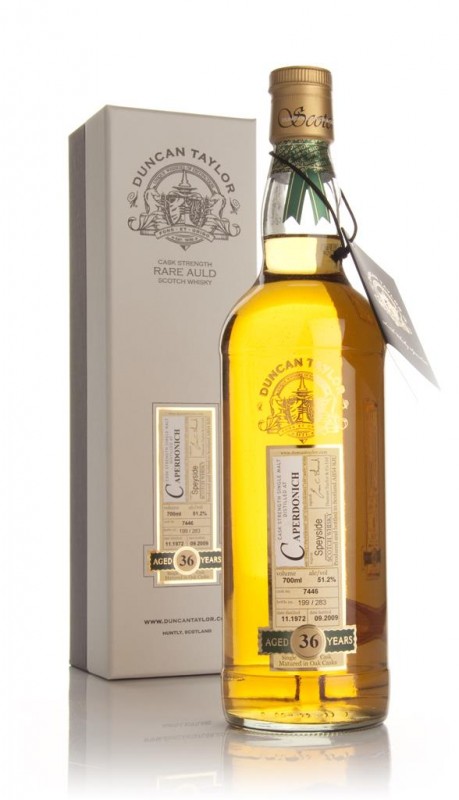 Caperdonich 36 Year Old 1972 Cask #7446 Rare Auld Duncan Taylor