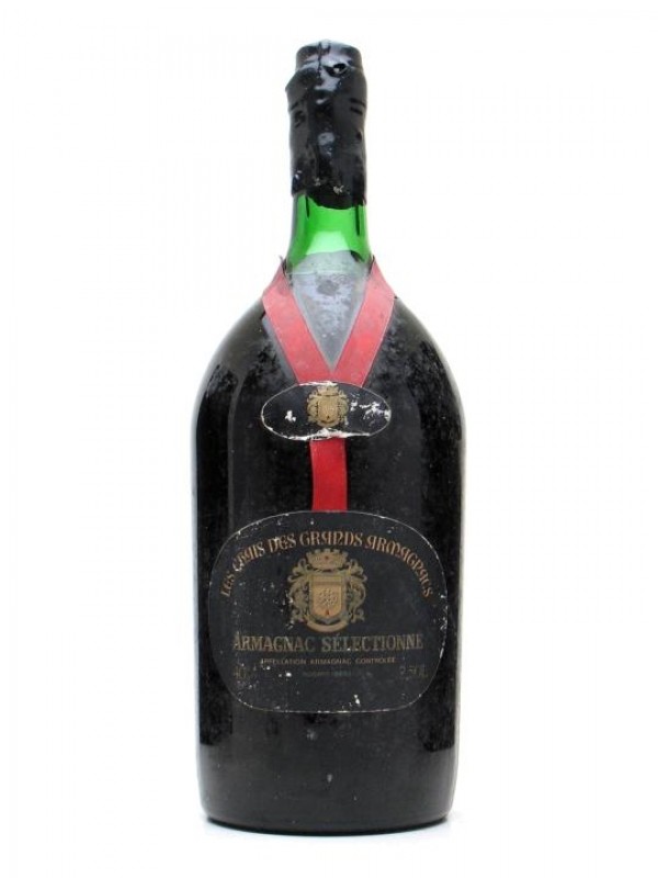 Les Chais des Grands Armagnac Bottled 1950s 2.5L Bottle
