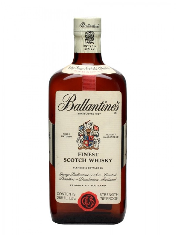 Ballantine's Finest Bottled 1970s