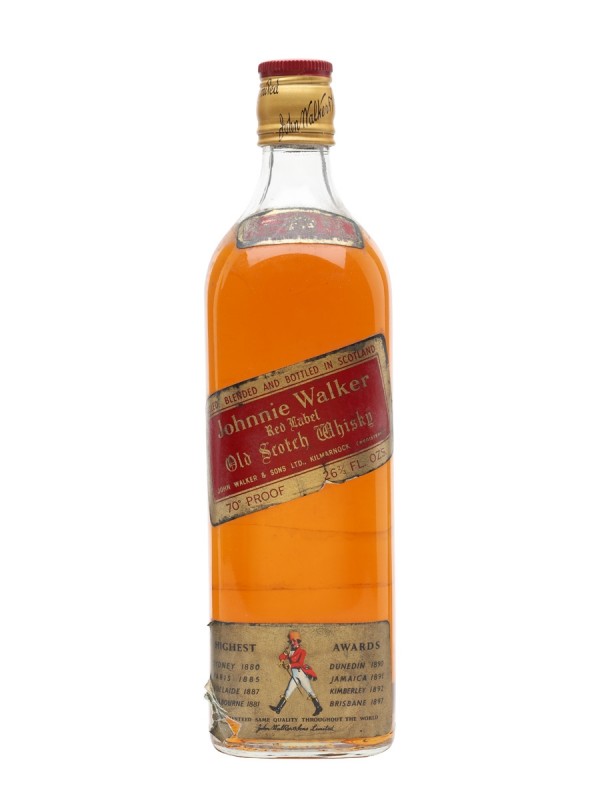 Johnnie Walker Red Label Bottled 1970s