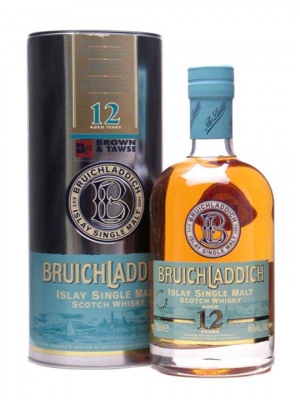 Bruichladdich 12 Year Old Brown Tawse 125th Anniversary