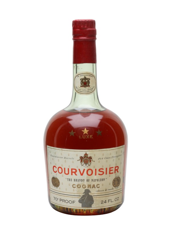 Courvoisier 3 Star Luxe Bottled 1973