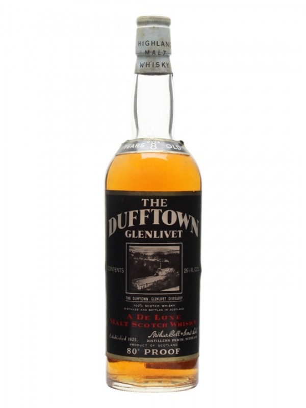 Dufftown-Glenlivet 8 Year Old / Bottled 1960s