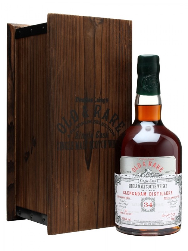 Glencadam 1977 34 Year Old Sherry Cask Douglas Laing Platinum Selection