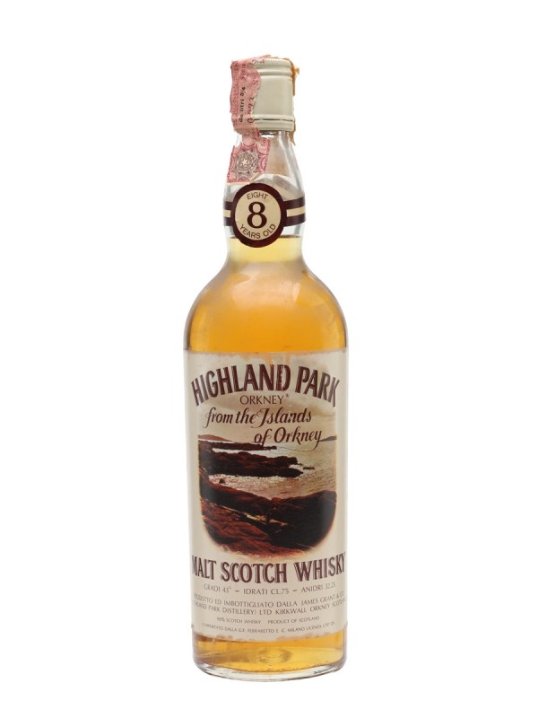 Highland Park 8 Year Old Bottled 1980's