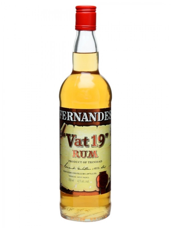 Vat 19 Rum Bottled 1980s