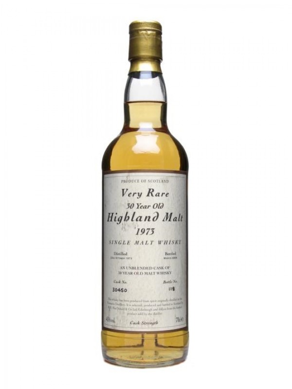 Tomatin 1973 30 Year Old Very Rare Independent Bottling