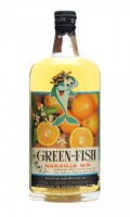 Green-Fish Orange Gin / Spring Cap / Bot.1960s
