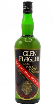 Glen Flagler (silent) Rare All Malt Scotch 100% Pot Still